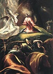 "Мучение в Саду" 1608 г. Эль Греко (Теотокопули Доменико)