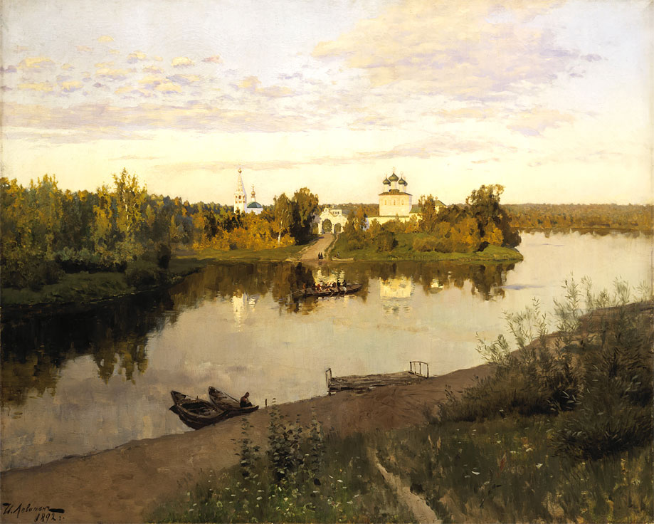 левитан пейзаж с лодкой левитан пейзаж с лодкой